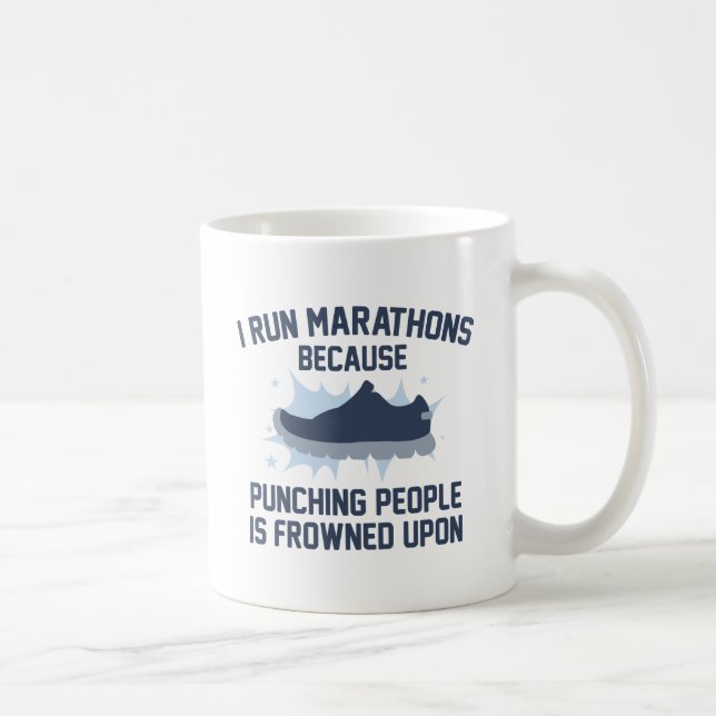 I Springa Marathons Kaffemugg (Höger)