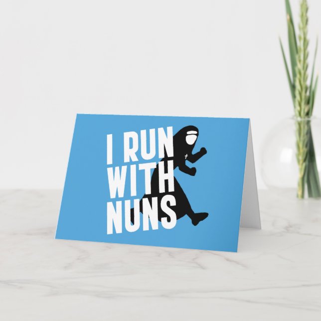 I Springa med Nuns Kort (Framsida)