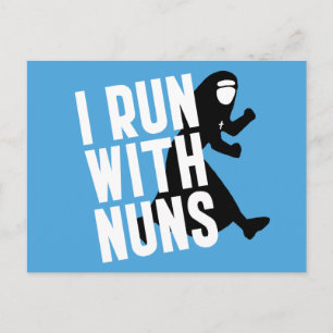 I Springa med Nuns Vykort