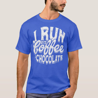I springa om kaffe och choklad - Vinterjulcho T Shirt