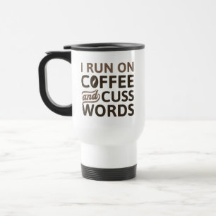 I Springa om kaffe och Cusse Ord Resemugg