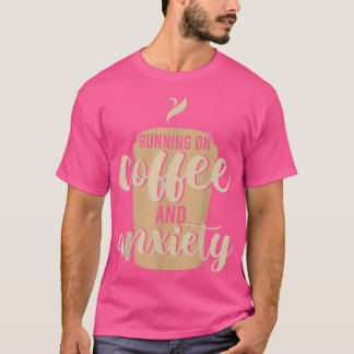 I Springa om kaffe och nittio Älskare-kaffe och ci T Shirt