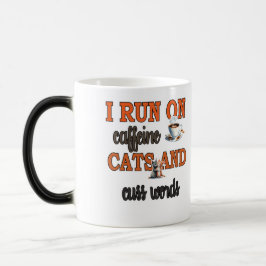 I Springa om koffein och Cuss Ord Magisk Mugg