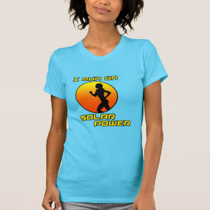 I Springa om solenergi T Shirt