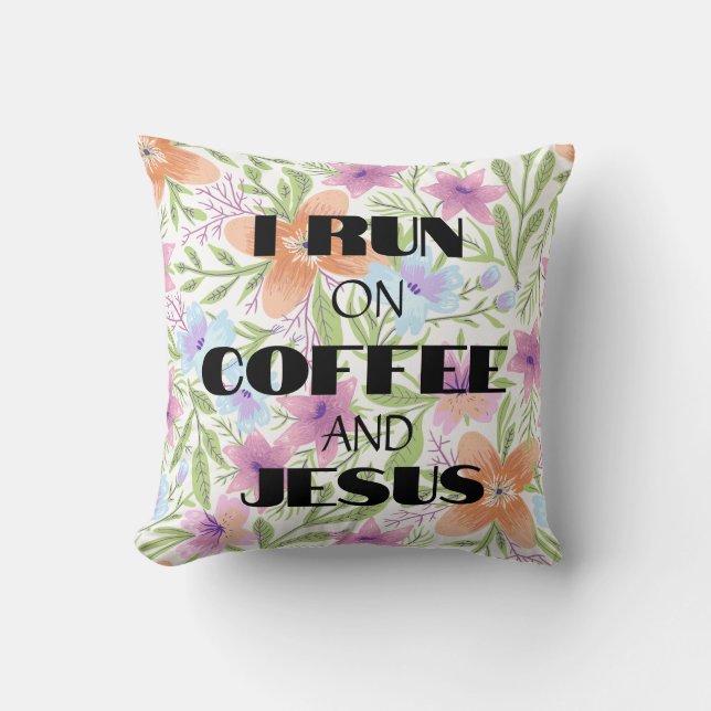 I SPRINGA PÅ COFFEE OCH JESUS KUDDE (Framsida)