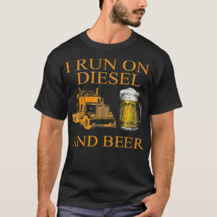 I Springa på diesel och Lastbil-drivrutin T Shirt