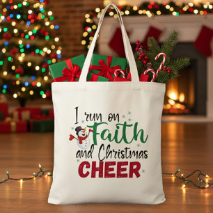 I Springa på Faith och julCheer Tygkasse