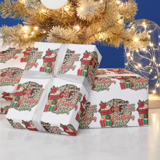 I Springa på kaffe och julost Presentpapper