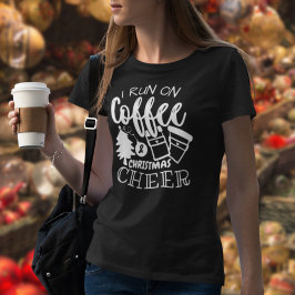 I Springa på kaffet och Julturen, vitt skript T Shirt