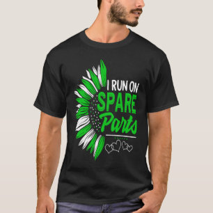 I Springa på reservdelar Lung Liver Njurtransplant T Shirt
