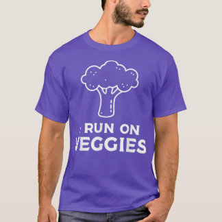 I Springa på Veggies Vegan Vegetarian T Shirt