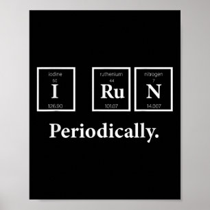 I Springa Periodicdic Science Nerd Teacher Springe Poster