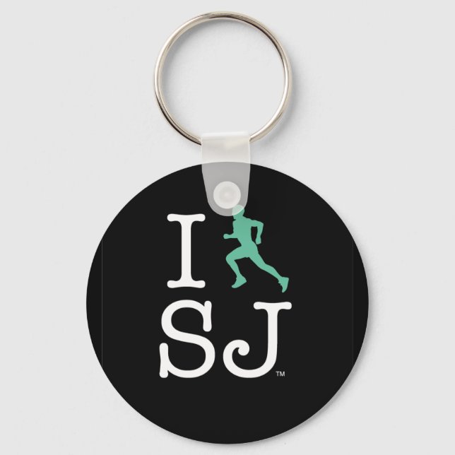 I Springa SJ Keychain Nyckelring (Framsida)