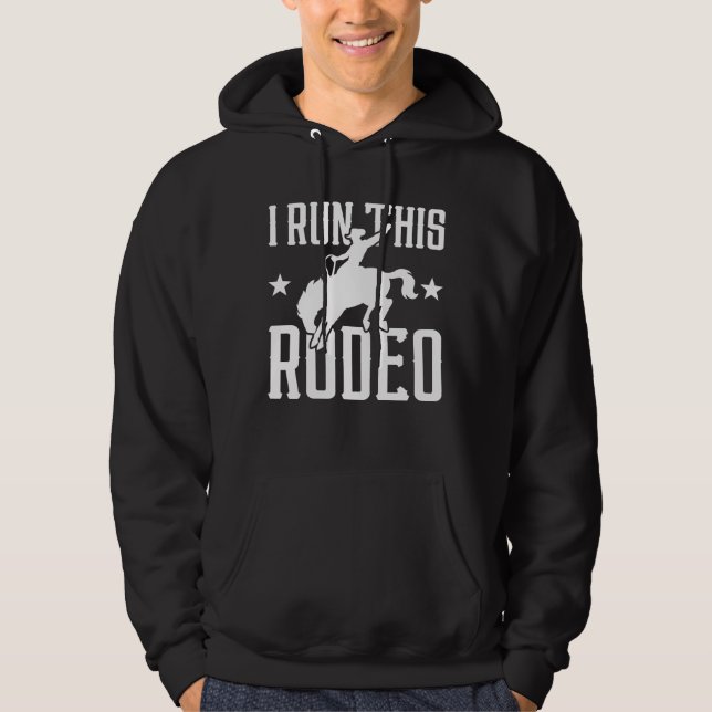 I Springa this Rodeo Hoodie (Framsida)