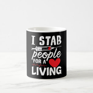 I Stab People for a Living Dialystekniker Kaffemugg