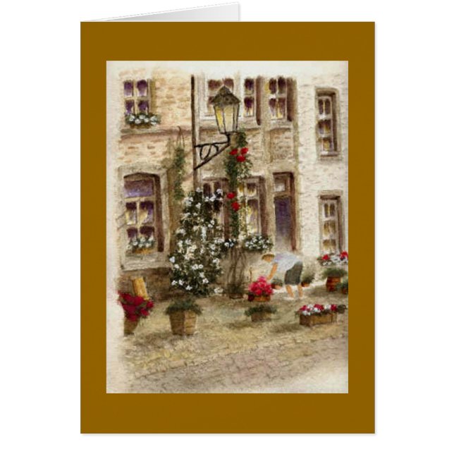  i staden hälsningskort (Framsidan)