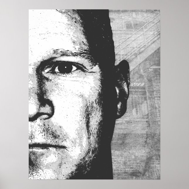 I staden poster (Framsidan)