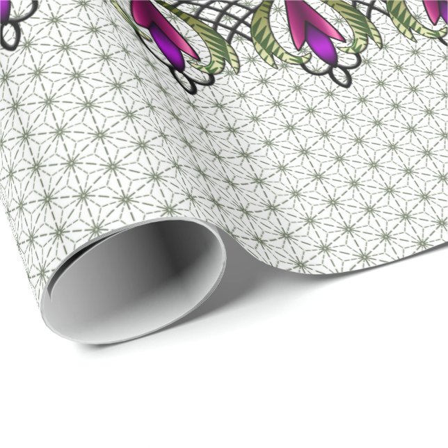 I stadens centrum Abbies mottagningsrum Presentpapper (Rullad Hörn)