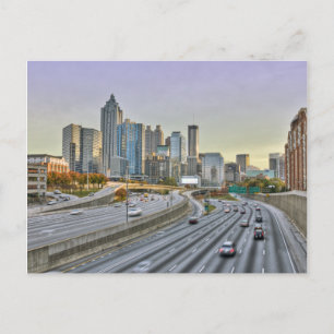 I stadens centrum Atlanta Vykort