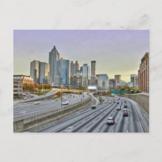 I stadens centrum Atlanta Vykort