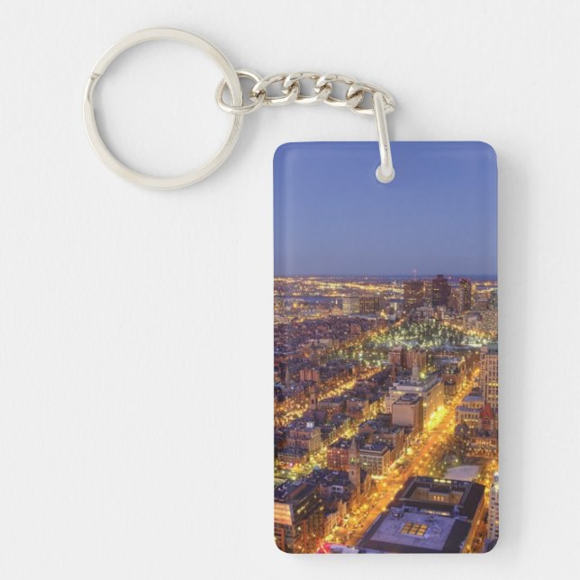 I stadens centrum Boston och Hancock torn (Framsidan)