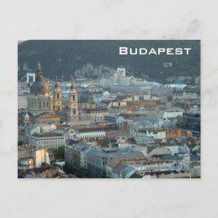 I stadens centrum Budapest Vykort
