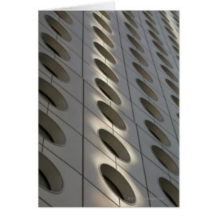 I stadens centrum byggnad, Hong Kong, china Hälsningskort