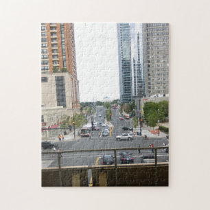 I stadens centrum Chicago pussel