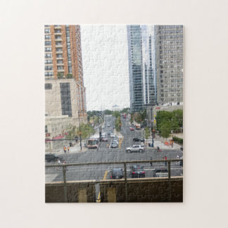 I stadens centrum Chicago pussel