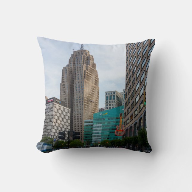 I stadens centrum Detroit Kudde (Framsida)