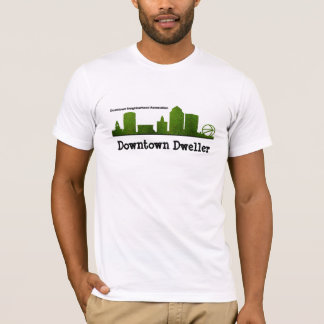 I stadens centrum invånare tee shirt
