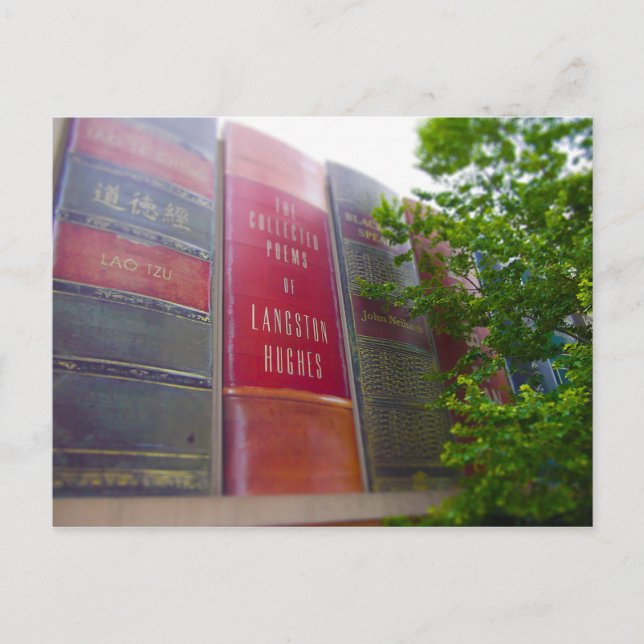 I stadens centrum Kansas City bibliotekbokar som Vykort (Framsida)