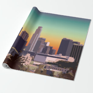 I stadens centrum L.A. Presentpapper