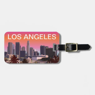 I stadens centrum Los Angeles - anpassadet Bagagebricka