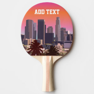 I stadens centrum Los Angeles - anpassadet Pingisracket