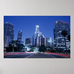 I stadens centrum Los Angeles Poster