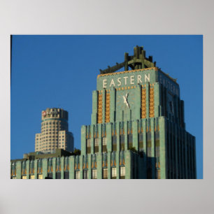 I stadens centrum Los Angeles Poster