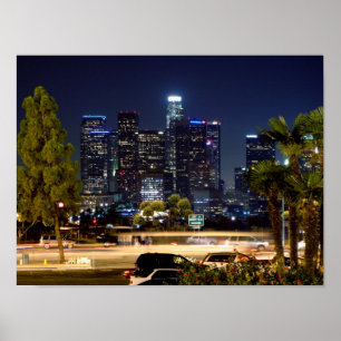 I stadens centrum Los Angeles Poster