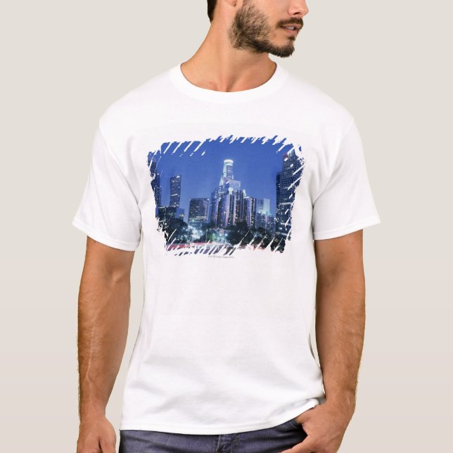 I stadens centrum Los Angeles T Shirt (Framsida)