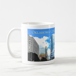 I stadens centrum oklahoma citykaffemugg kaffemugg
