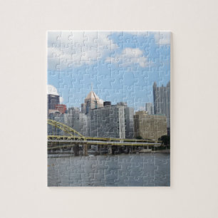 I stadens centrum Pittsburgh horisont Pussel
