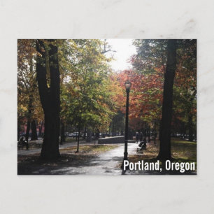I stadens centrum Portland, PSU Parkblocks Vykort