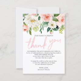 I stället för Blommigten Favoriter-Tack Meddelande