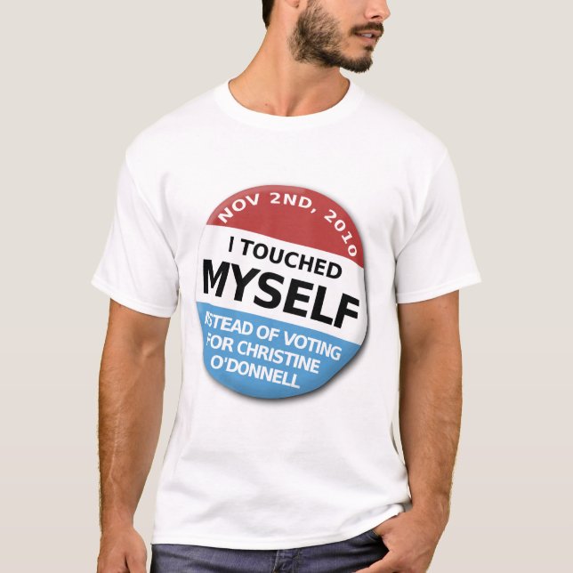 … I stället för röstningen för Christine O'Donnell T Shirt (Framsida)