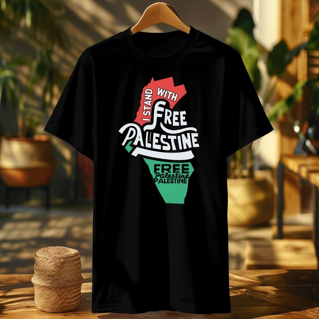 I stand with palestine free plaestine t shirt (Skapare uppladdad)