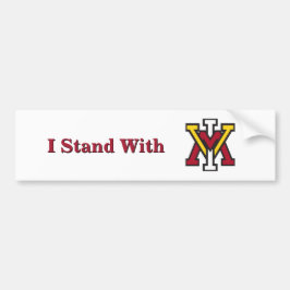 I Stand With VMI  Bildekal