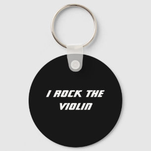I Sten i Violin Keychain Nyckelring