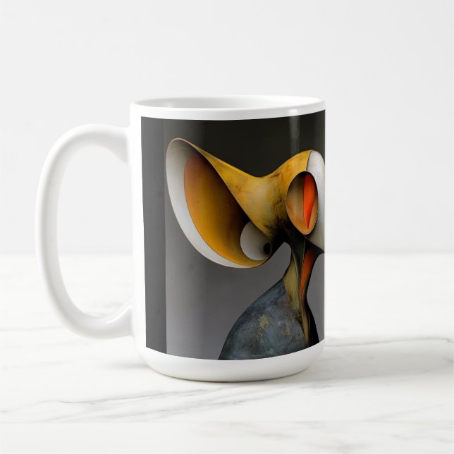 I sten kaffemugg (Vänster)