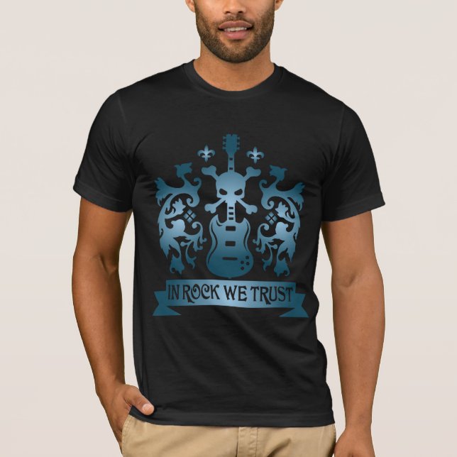 I sten litar på vi T-tröja Tee Shirt (Framsida)