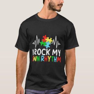I Sten: Mina egna hjärtrytmautism Awareness Boys K T Shirt